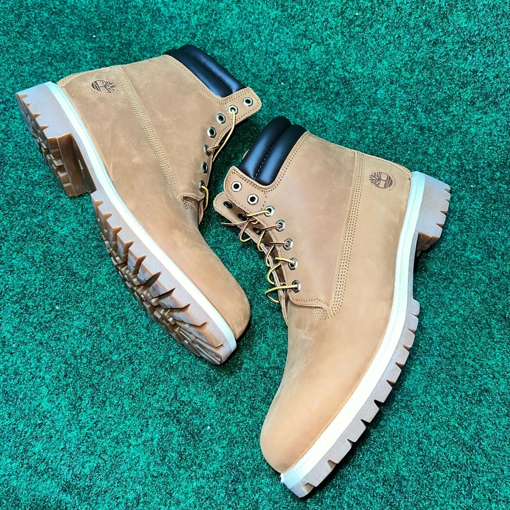 TIMBERLAND 6 INCH DOUBLE COLLAR - SHOES - MEN'S - RUST BROWN - Picture 3 of 8